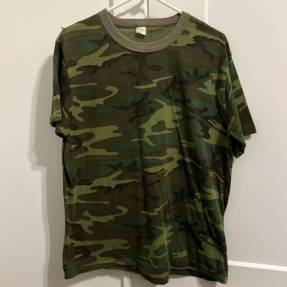 Vintage Camo T Shirt